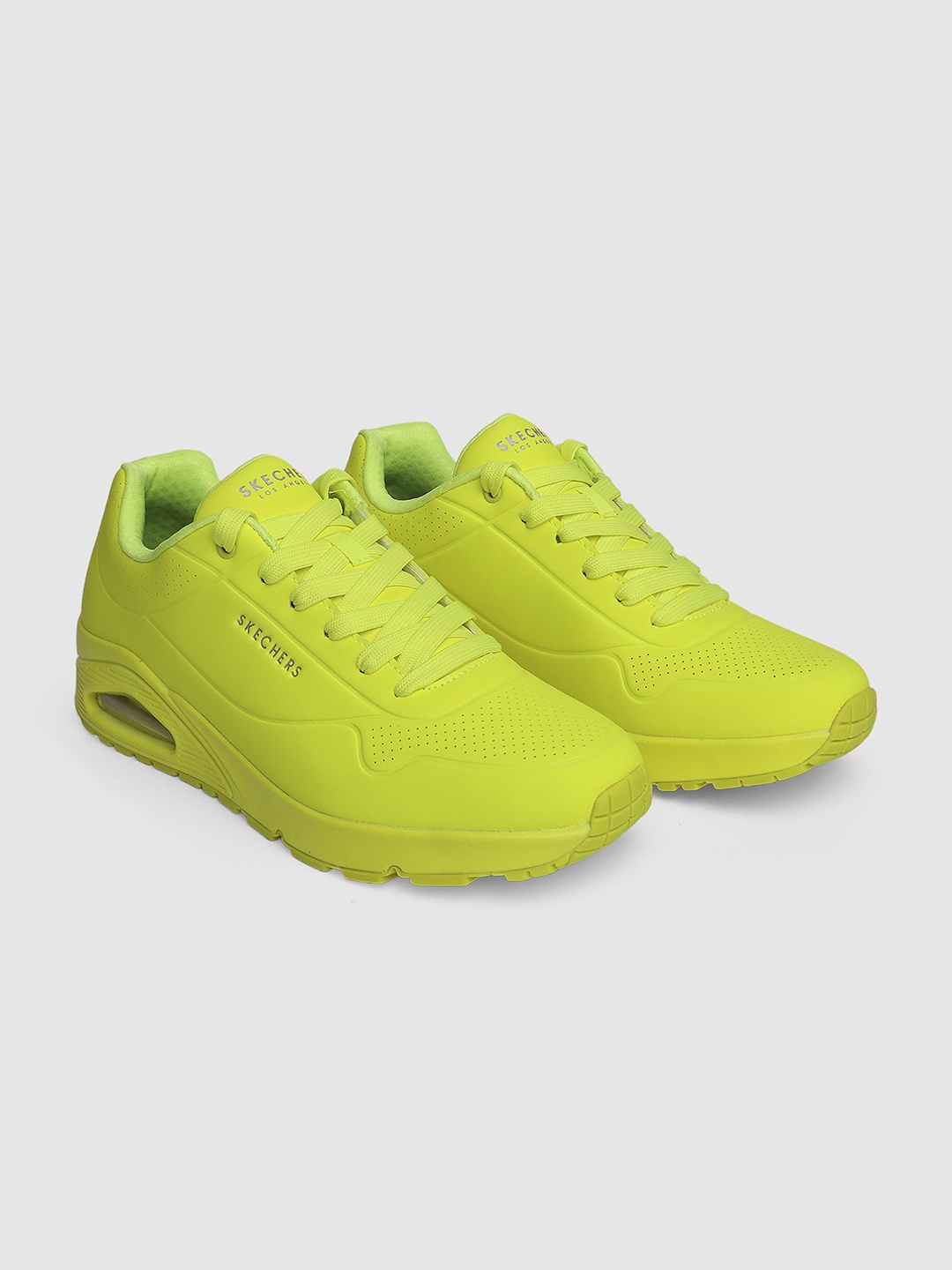

Skechers Mens Uno - Stand On Air Casual Lace-Up Shoe, Green