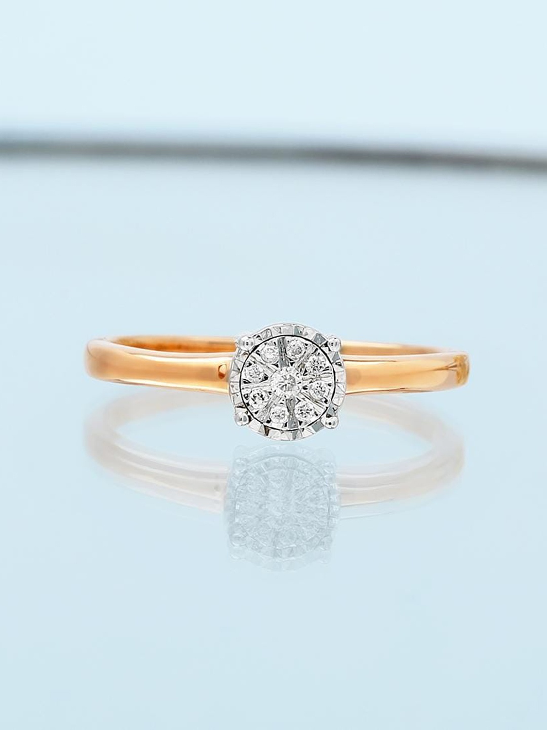 

CANDERE A KALYAN JEWELLERS COMPANY 18KT Gold Diamond Finger Ring, Yellow