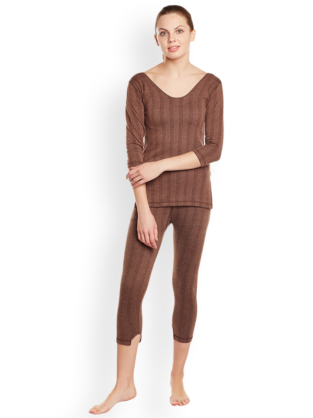 

VIMAL JONNEY Women Brown Thermal Set