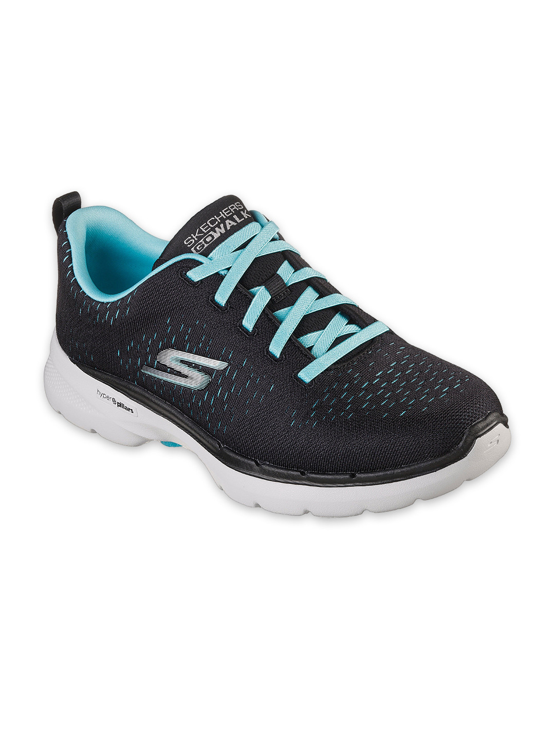 

Skechers Women GO WALK 6 - ADORA Mesh Walking Sports Shoes, Black