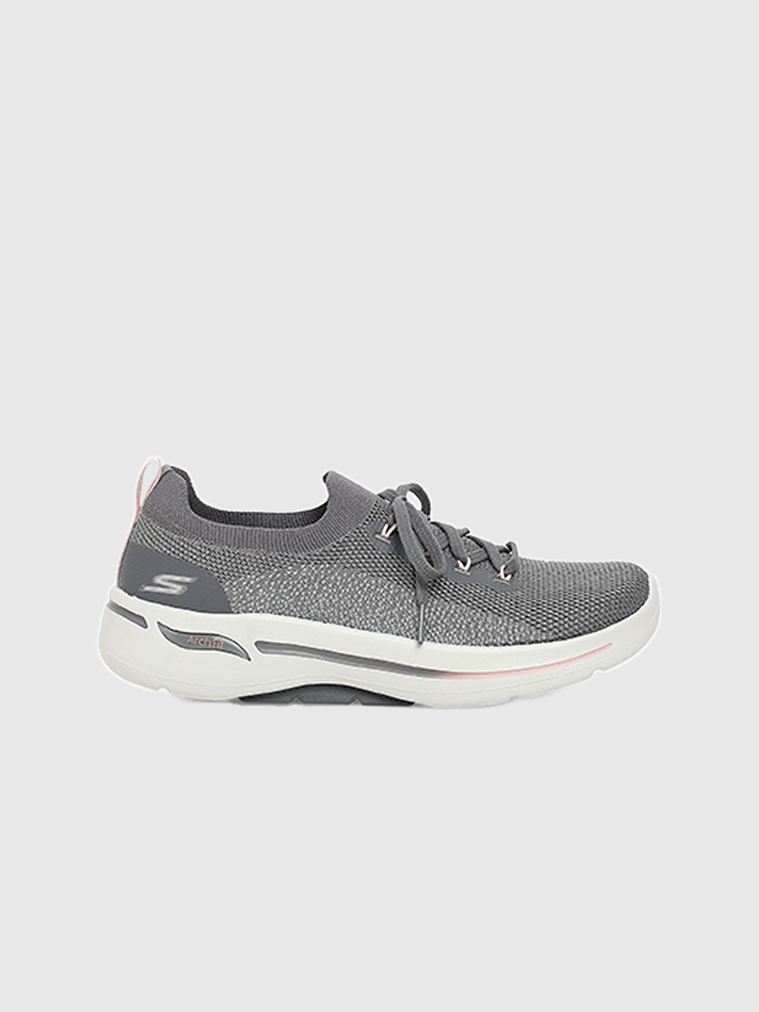 

Skechers Women GO WALK ARCH FIT - CLANCY Walking Sports Shoes, Grey