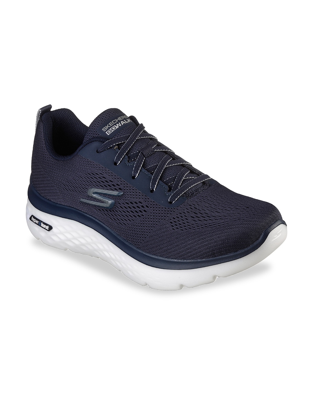 

Skechers Men GO WALK HYPER BURST Walking Sports Shoes, Navy blue