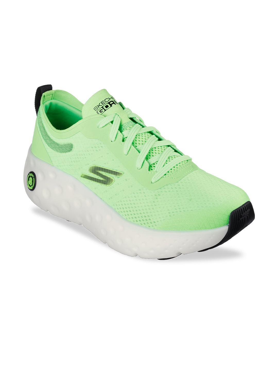 

Skechers Men MAX CUSHIONING HYPER CRAZE BO Running Sports Shoes, Green