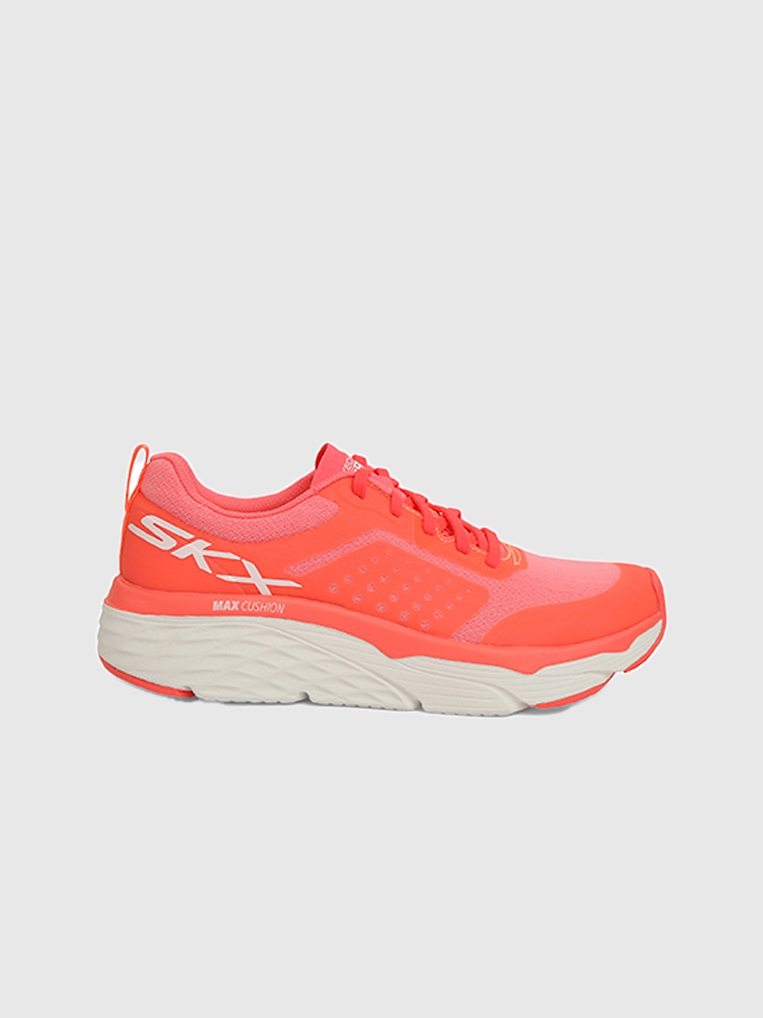 

Skechers Women MAX CUSHIONING ELITE - INTENS Running Sports Shoes, Pink