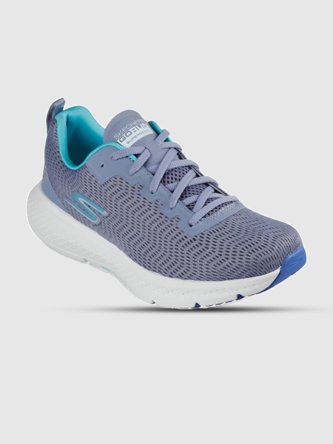 

Skechers Women GO RUN SUPERSONIC Running Sports Shoes, Grey