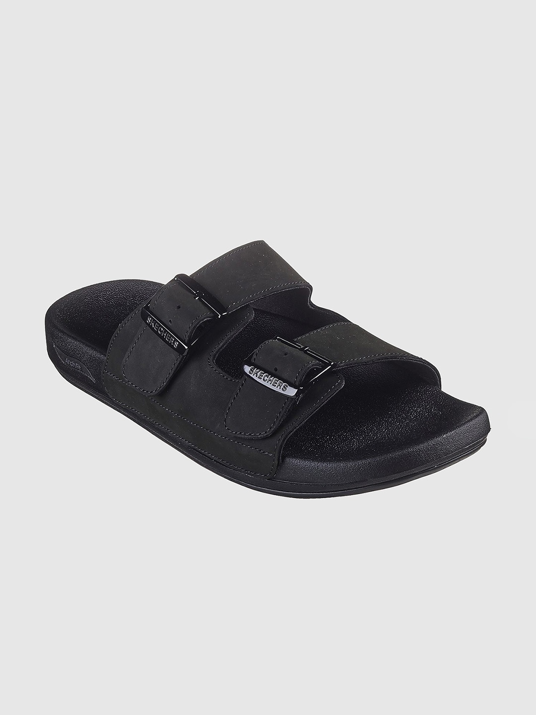 

Skechers Men ARCH FIT PRO Comfort Sandals, Black