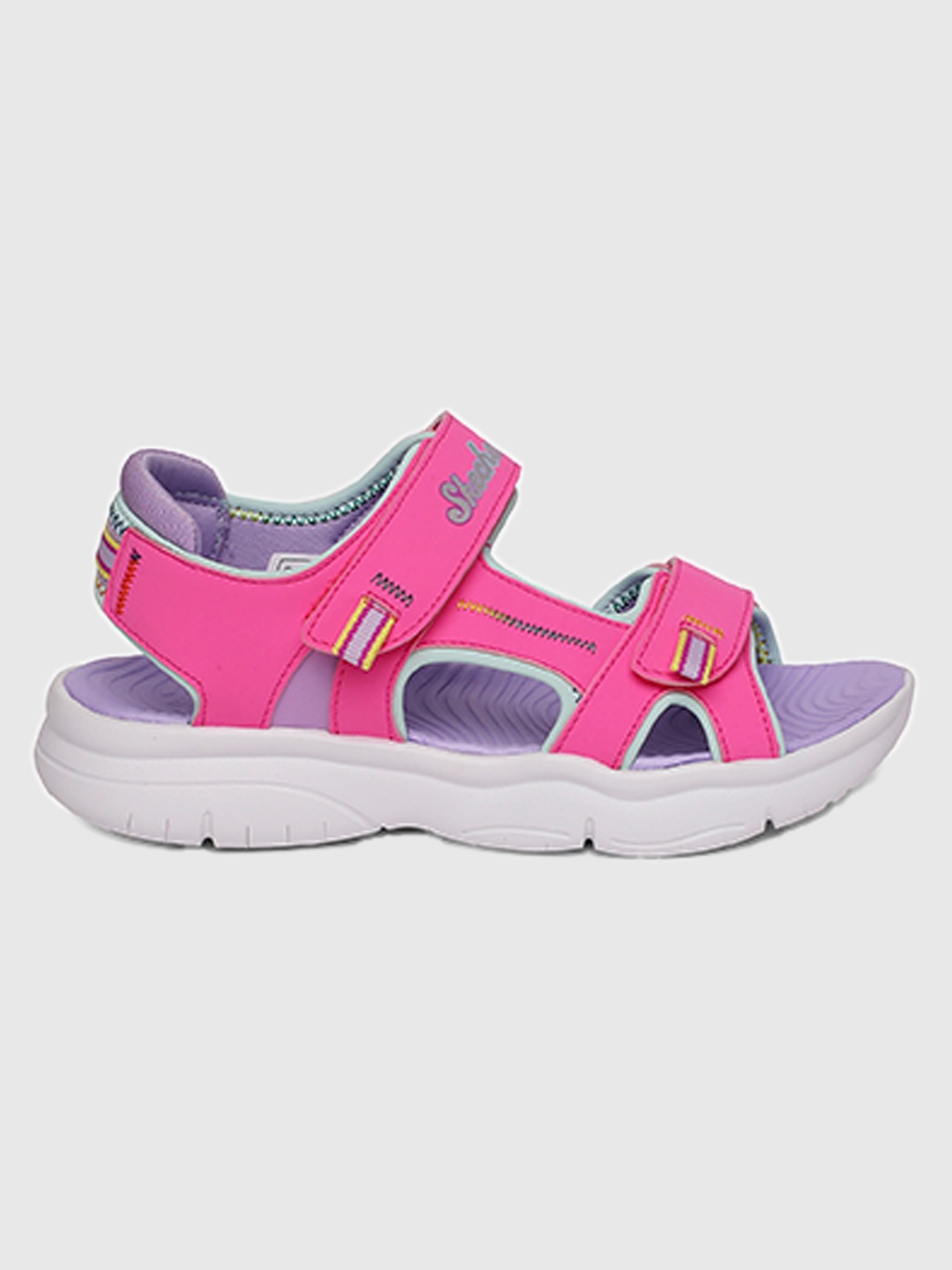 

Skechers Girls FLEX SPLASH-VIBRANT MOOD Sports Sandals, Pink