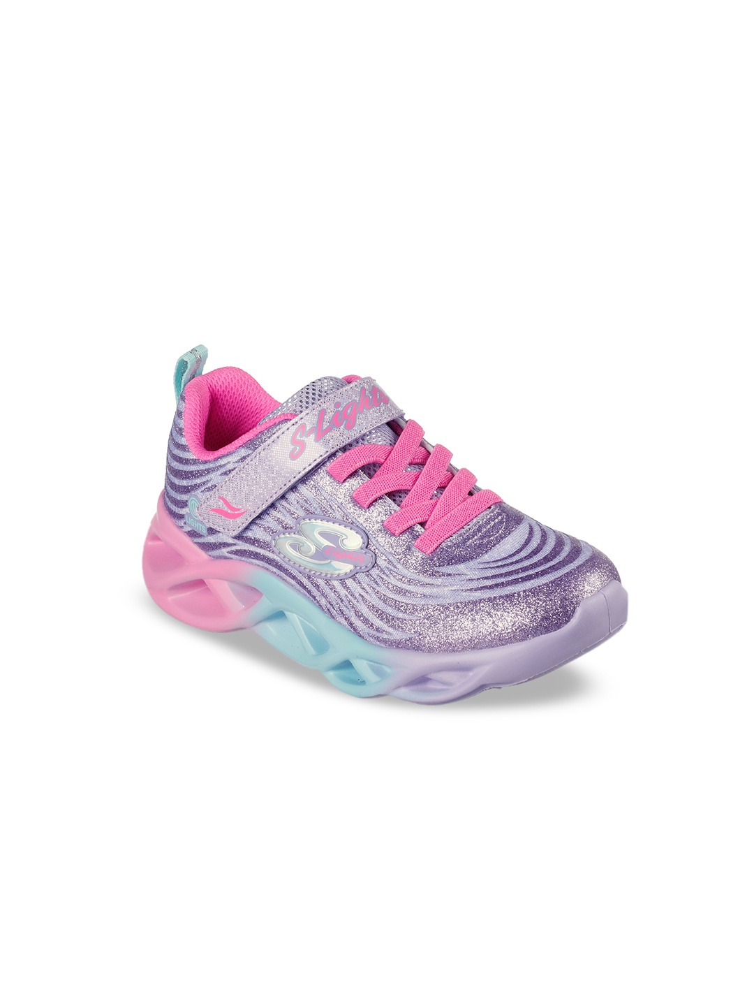 

Skechers Girls TWISTY BRIGHTS-COLOR RADIANT Casual Sneakers, Purple
