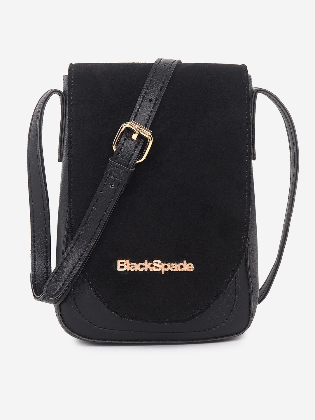 

Black Spade Water Proof Structured Mobile Sling Bag