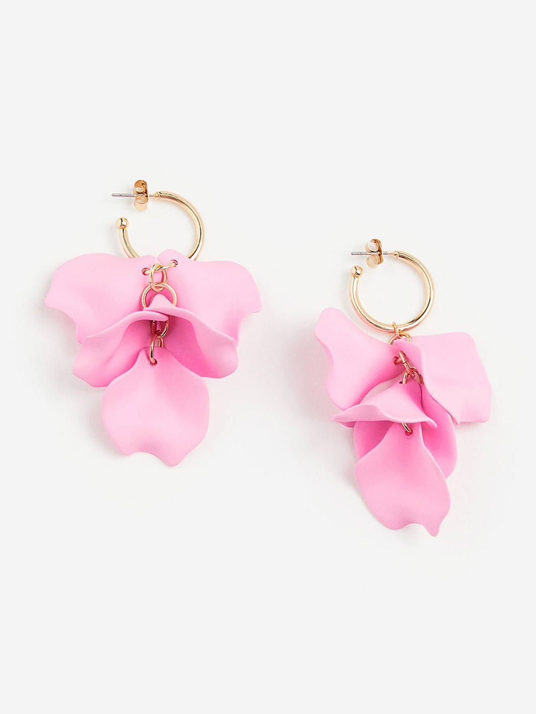 

H&M Pendant Earrings, Pink