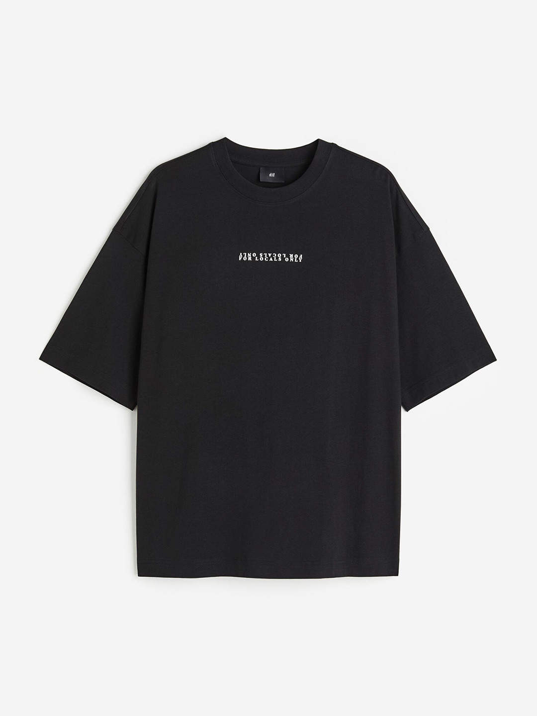 

H&M Oversized Fit T-shirt, Black