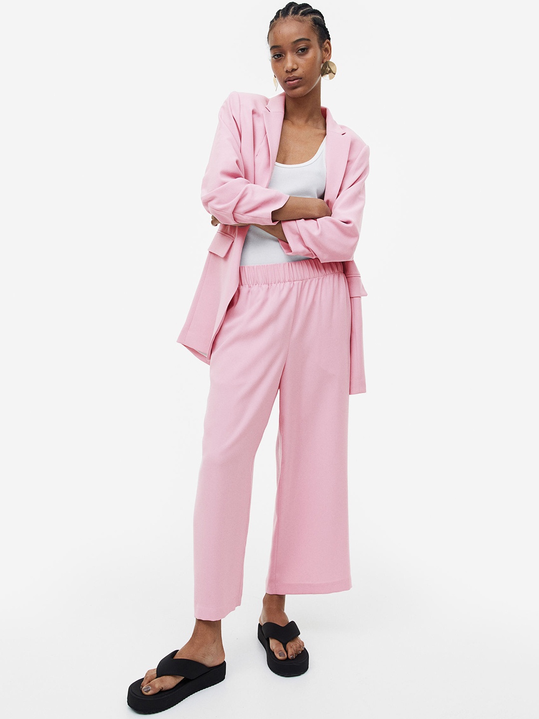 

H&M Women Culottes, Pink