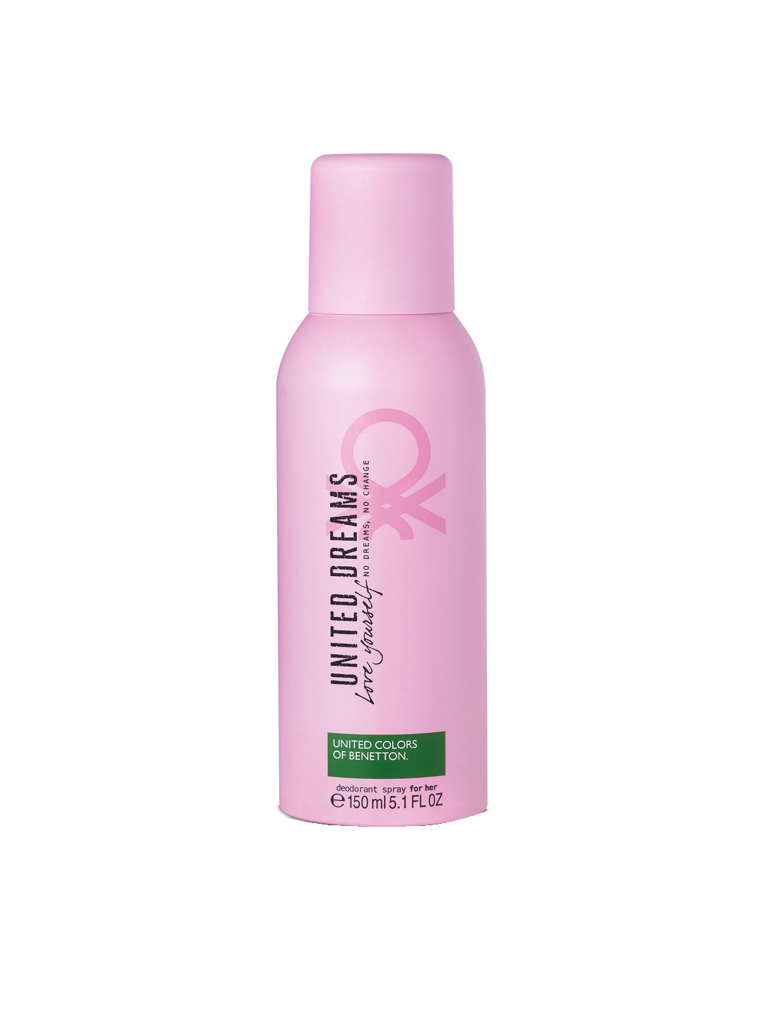 

United Colors of Benetton Women United Dreams Love Yourself Deodorant 150ml, Pink