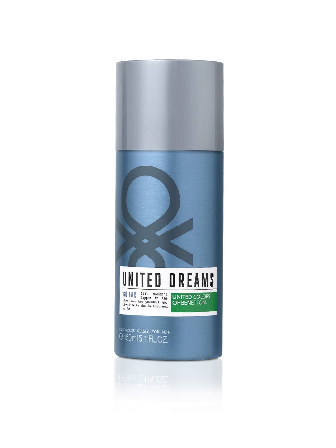 

United Colors of Benetton Men United Dreams Go Far Deodorant 150 ml, Blue