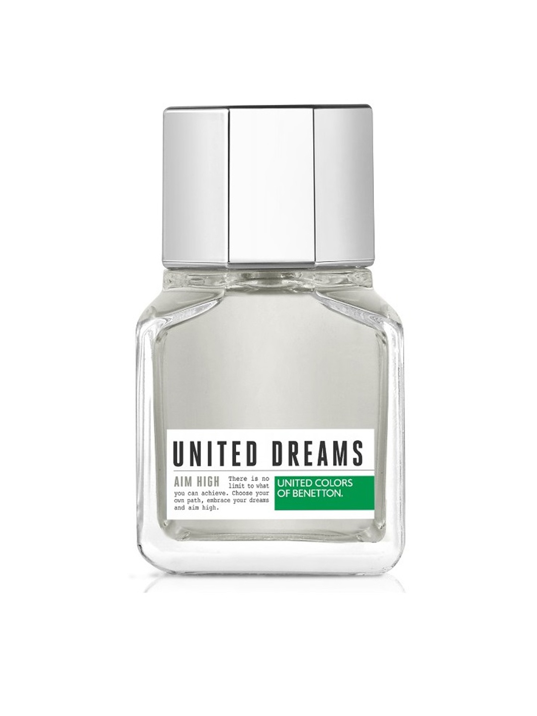 

United Colors of Benetton Men United Dreams Aim High Eau De Toilette 60 ml, Grey