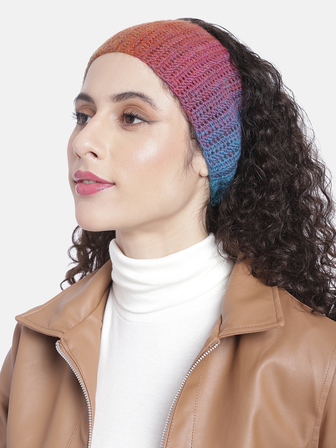 

Magic Needles Women Crochet Chill Wrap Headband, Multi
