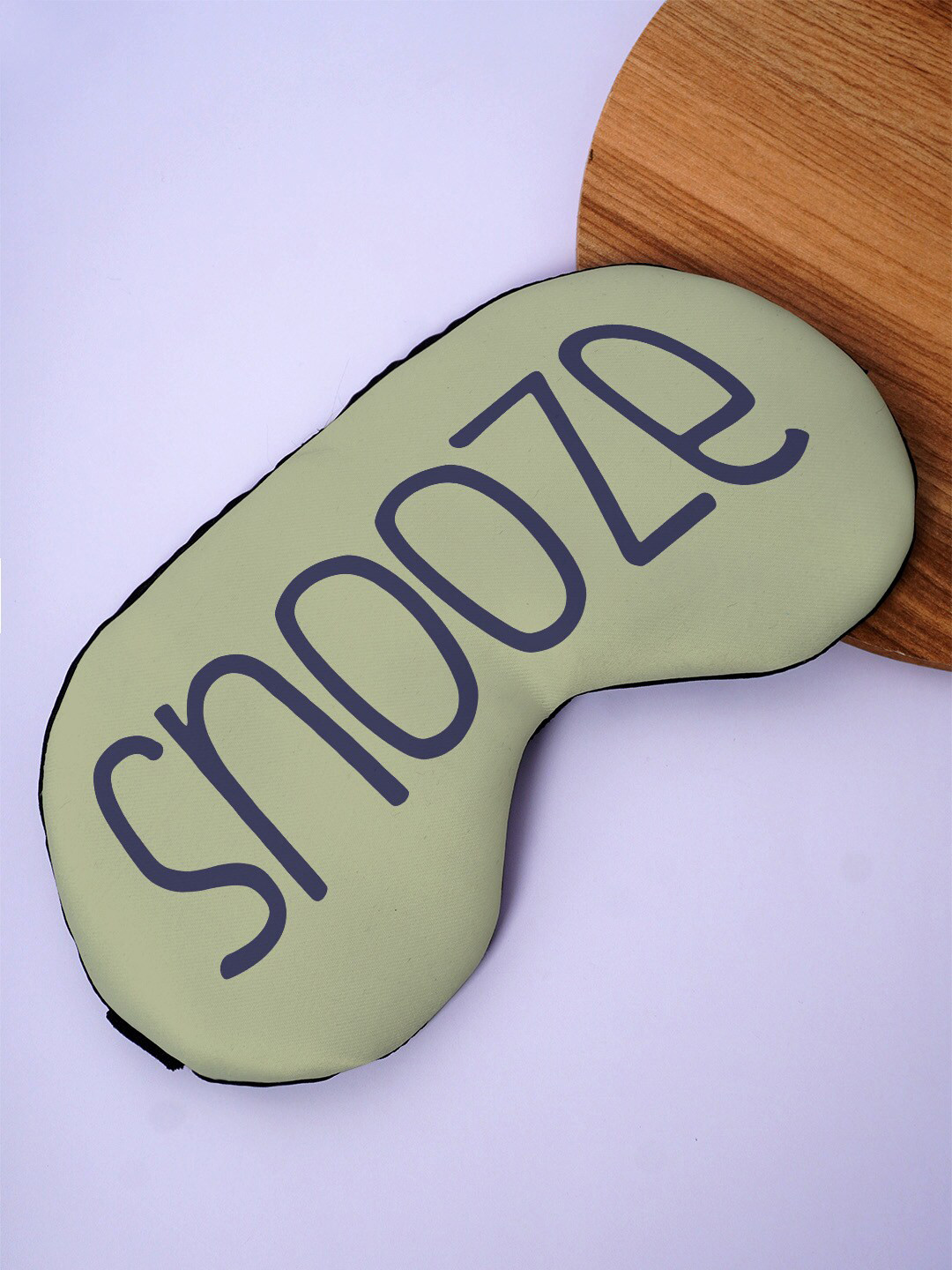 

Crazy Corner Snooze Printed Black Out Fabric Eye Mask, Green