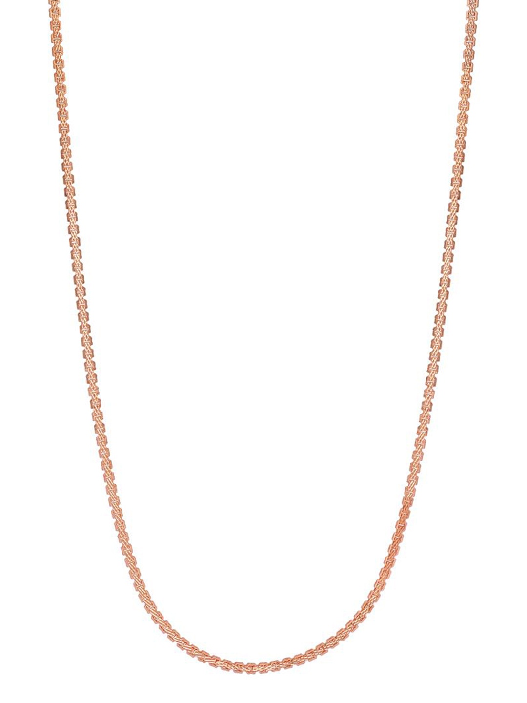 

CANDERE A KALYAN JEWELLERS COMPANY Men 18KT BIS Hallmark Rose Gold Chain- 2.84 g