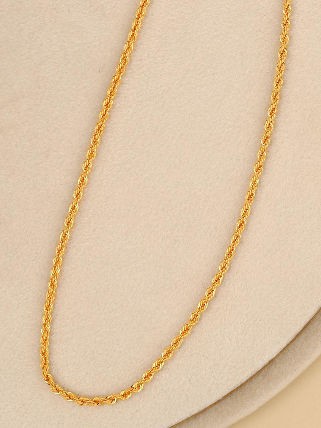 

CANDERE A KALYAN JEWELLERS COMPANY Men 18KT BIS Hallmark Gold Chain- 5.87 g
