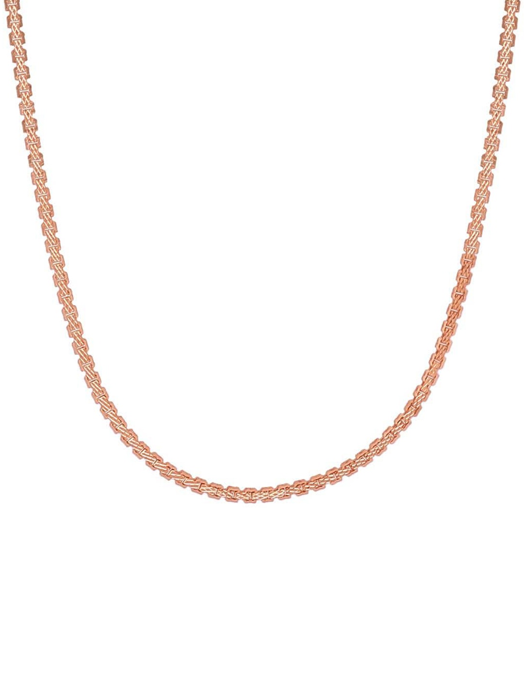 

CANDERE A KALYAN JEWELLERS COMPANY Men 18KT BIS Hallmark Rose Gold Chain - 3.1 g