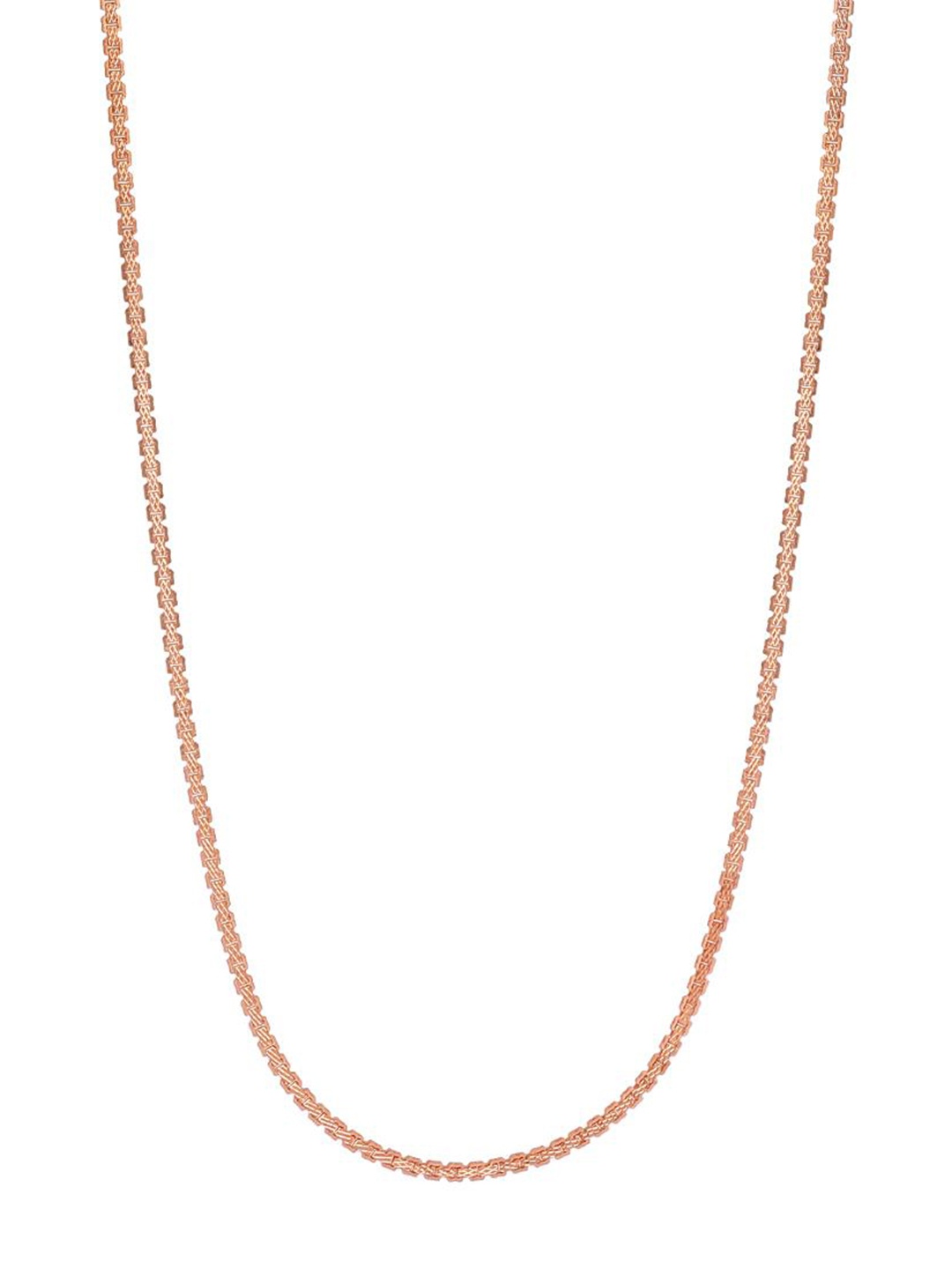 

CANDERE A KALYAN JEWELLERS COMPANY Men 18KT BIS Hallmark Rose Gold Chain - 2.58 g