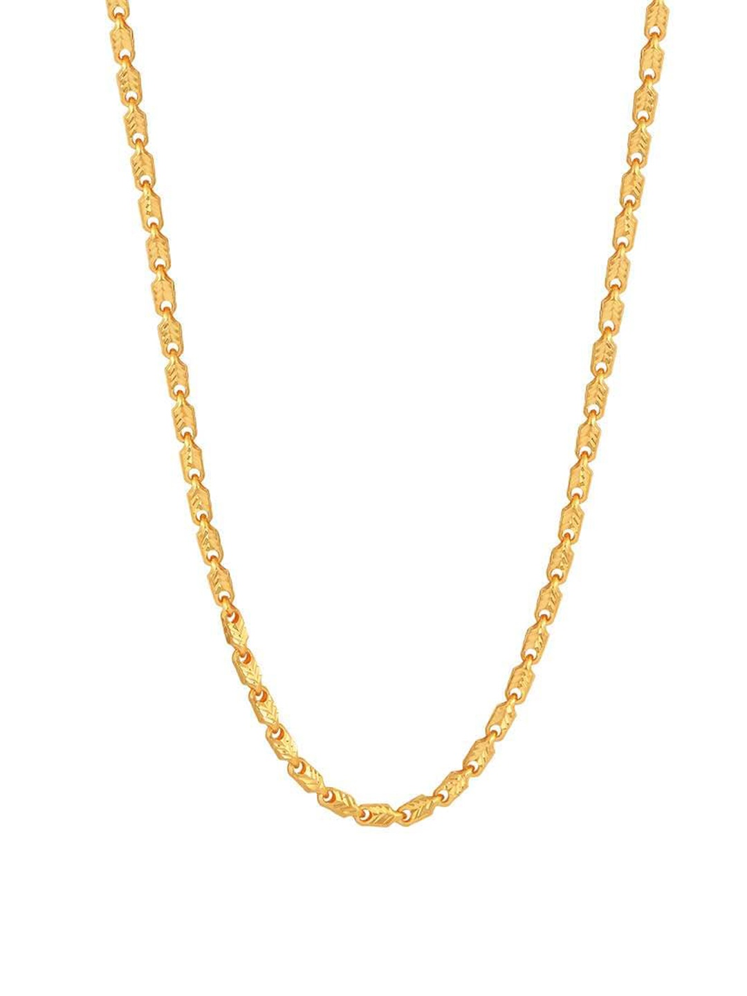 

CANDERE A KALYAN JEWELLERS COMPANY Men 18KT BIS Hallmark Gold Chain