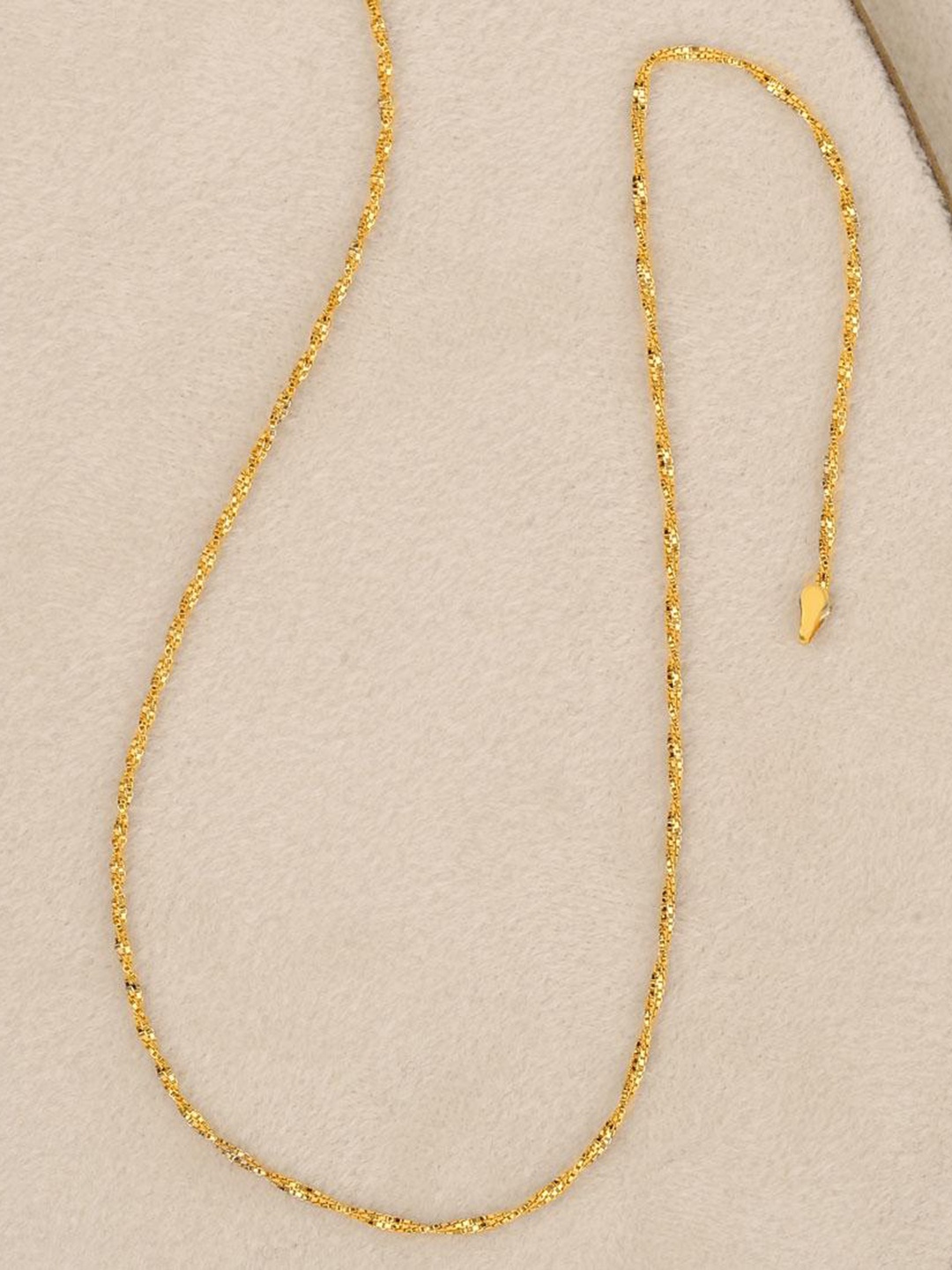 

CANDERE A KALYAN JEWELLERS COMPANY Men 22KT BIS Hallmark Gold Chain