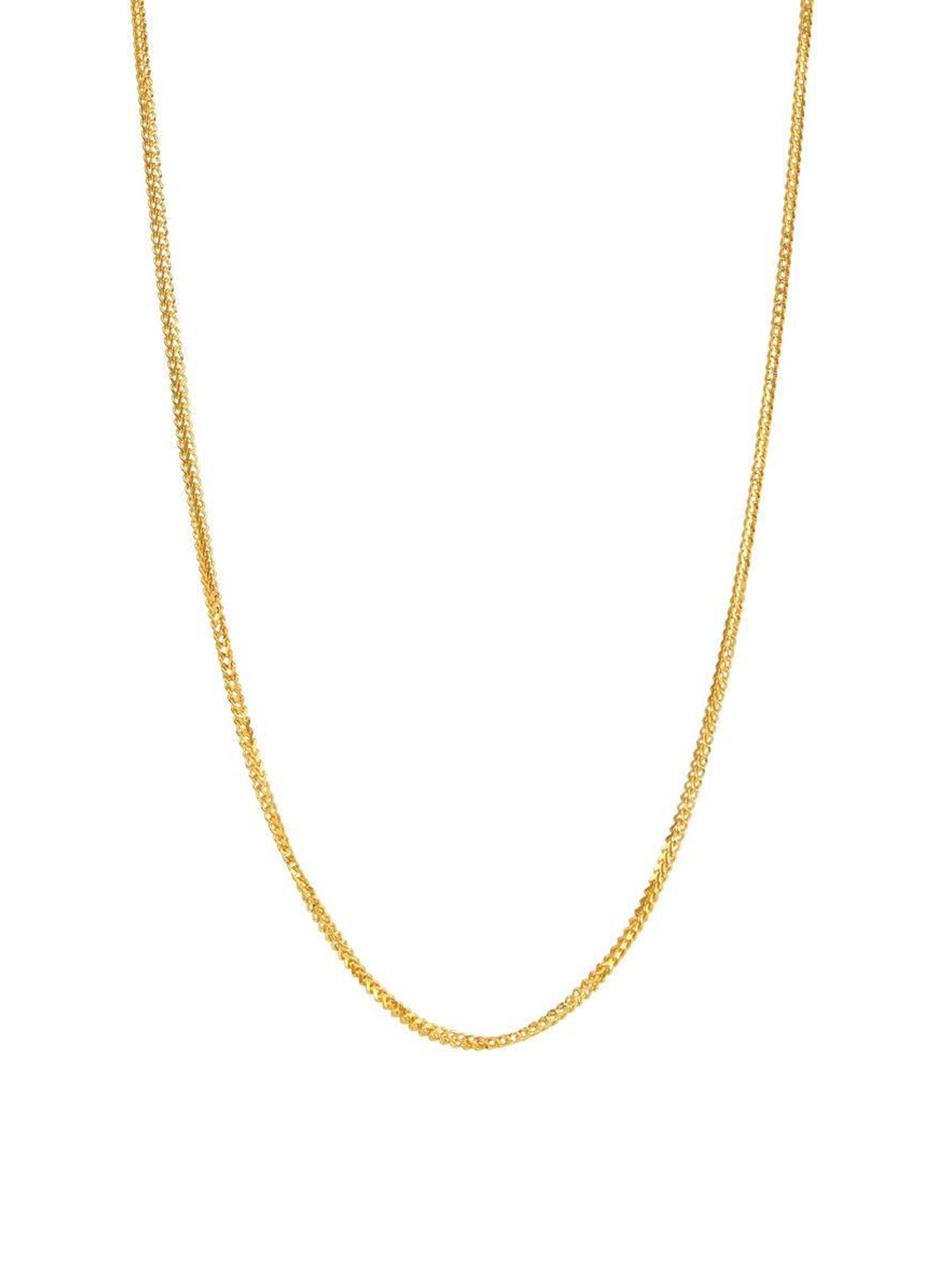

CANDERE A KALYAN JEWELLERS COMPANY Men 18KT BIS Hallmark Gold Chain-3.2 g