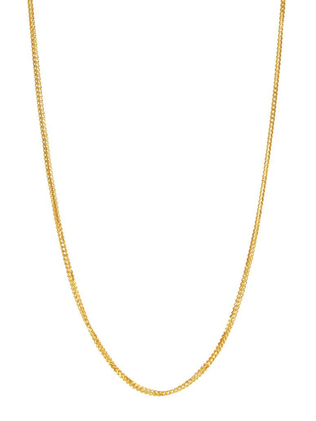 

CANDERE A KALYAN JEWELLERS COMPANY Men 18KT BIS Hallmark Gold Chain-4.26 g