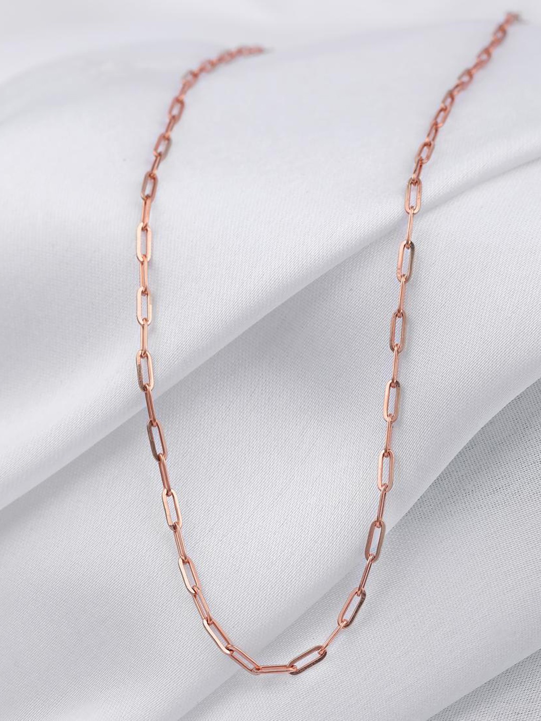 

CANDERE A KALYAN JEWELLERS COMPANY Men 18KT BIS Hallmark Rose Gold Chain
