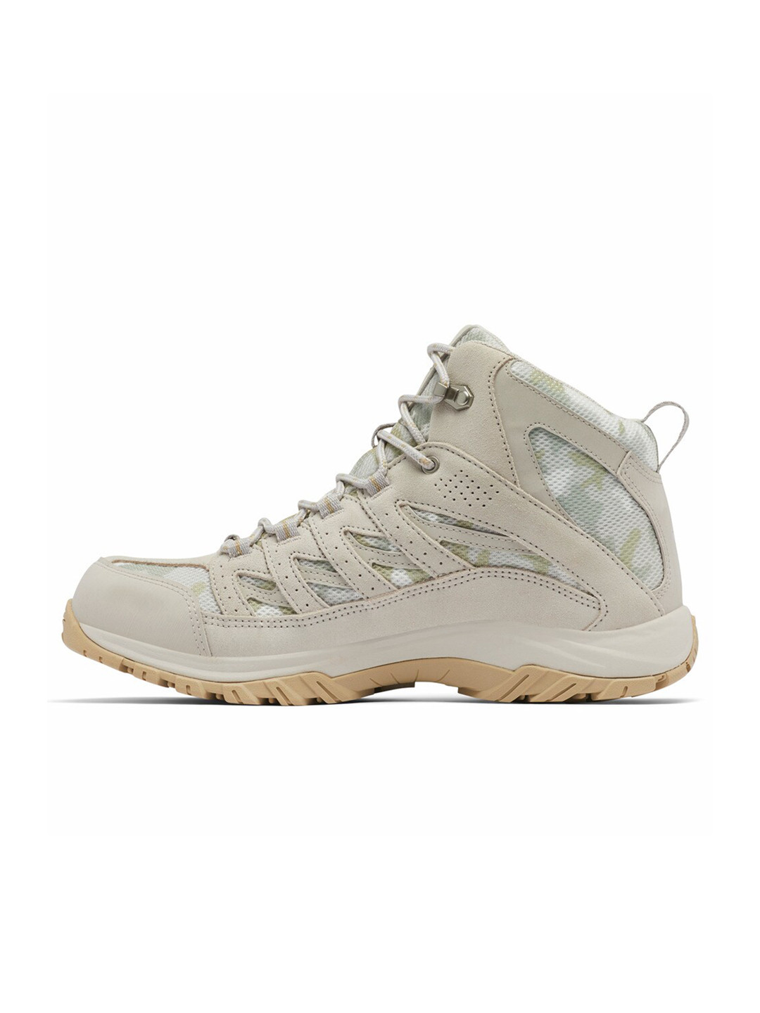 

Columbia Men Crestwood Waterproof Mid-Top Trekking Shoes, Grey