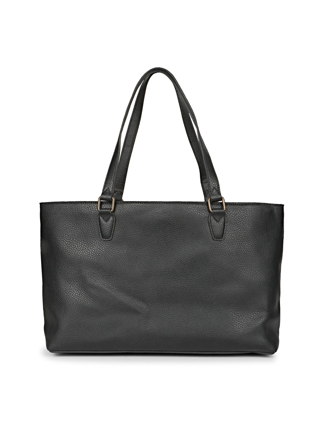 

Saint G Women Textured Leather Shopper Shoulder Bag, Black