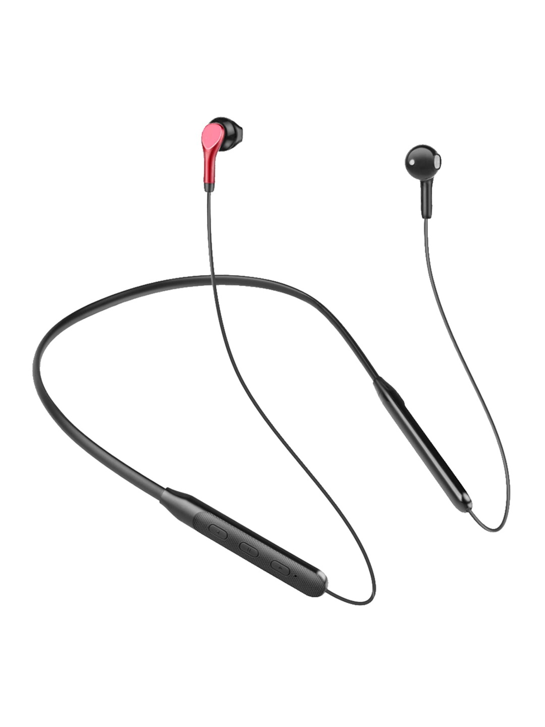 

GIZMORE MN220 In-Ear Bluetooth Wireless Neckband Earphones With Magnet Earbuds, Red