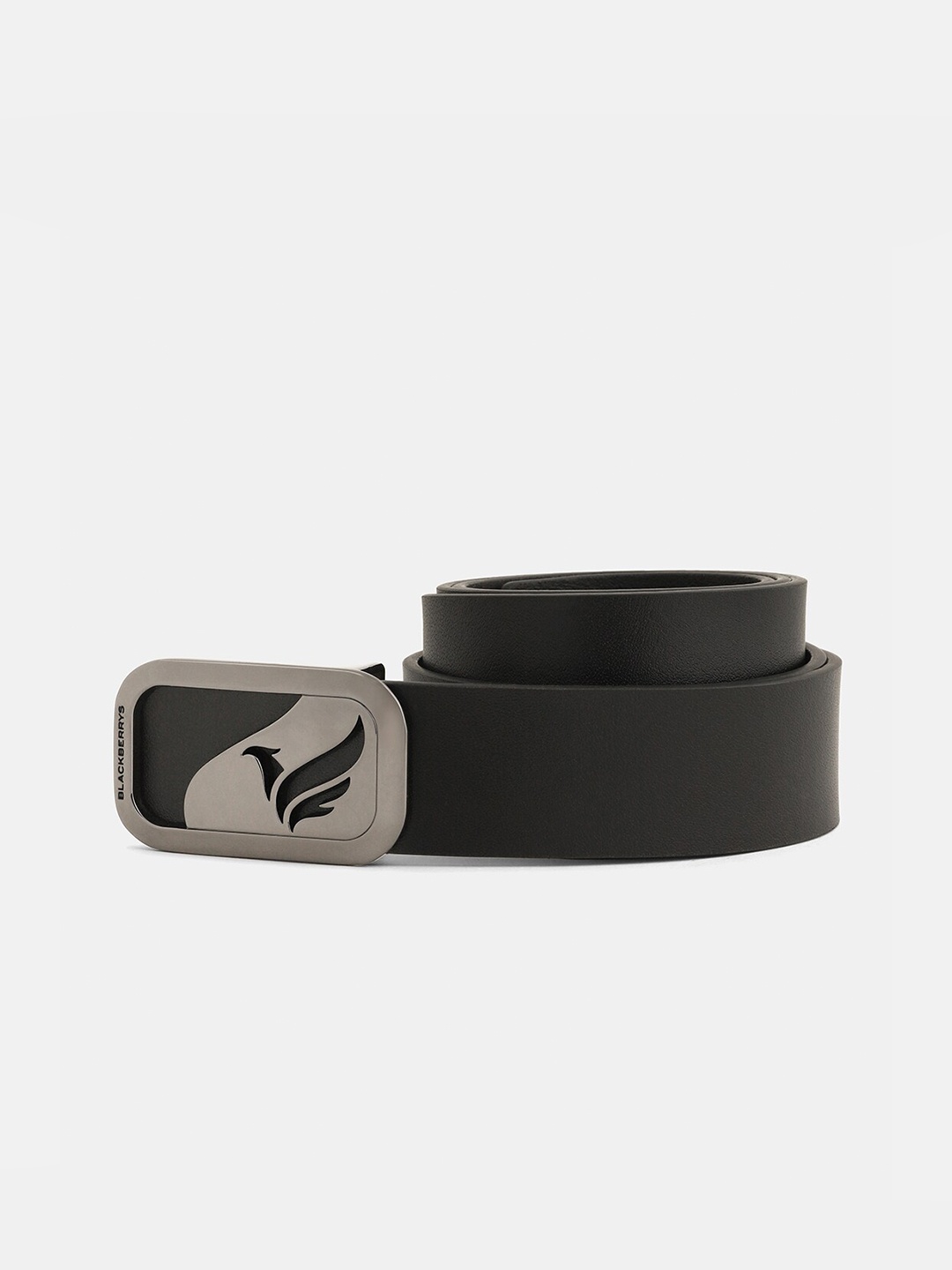 

Blackberrys Men Slider Buckle Leather Formal Belt, Black