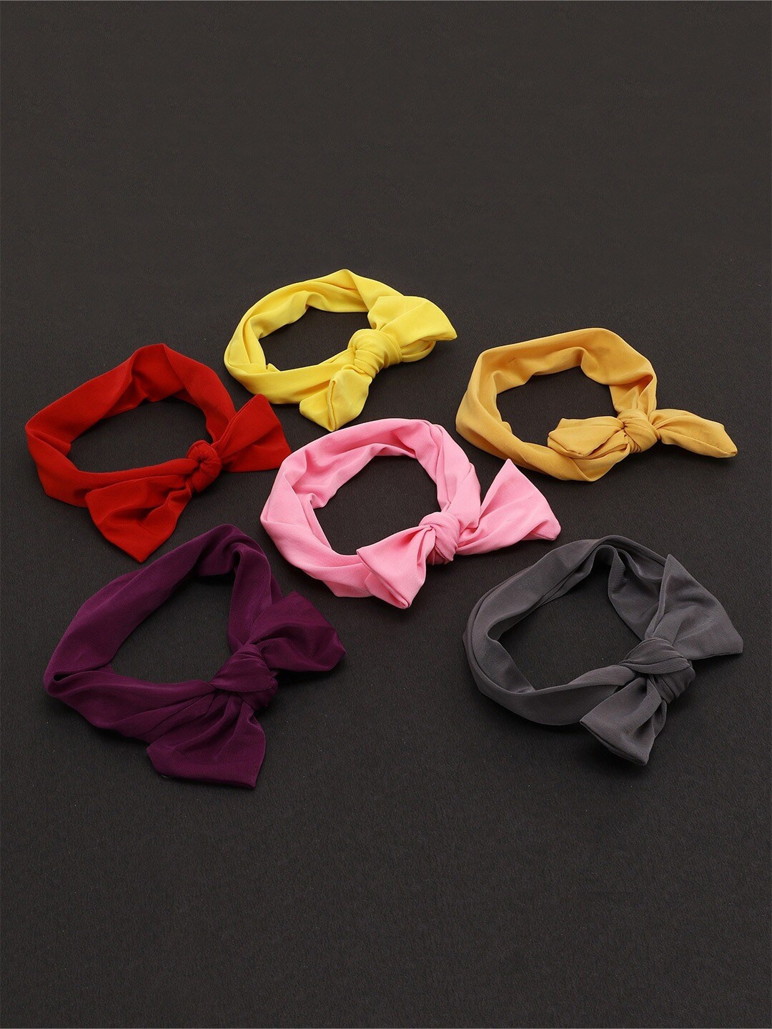 

Krelin Women Set of 6 Hairband, Pink
