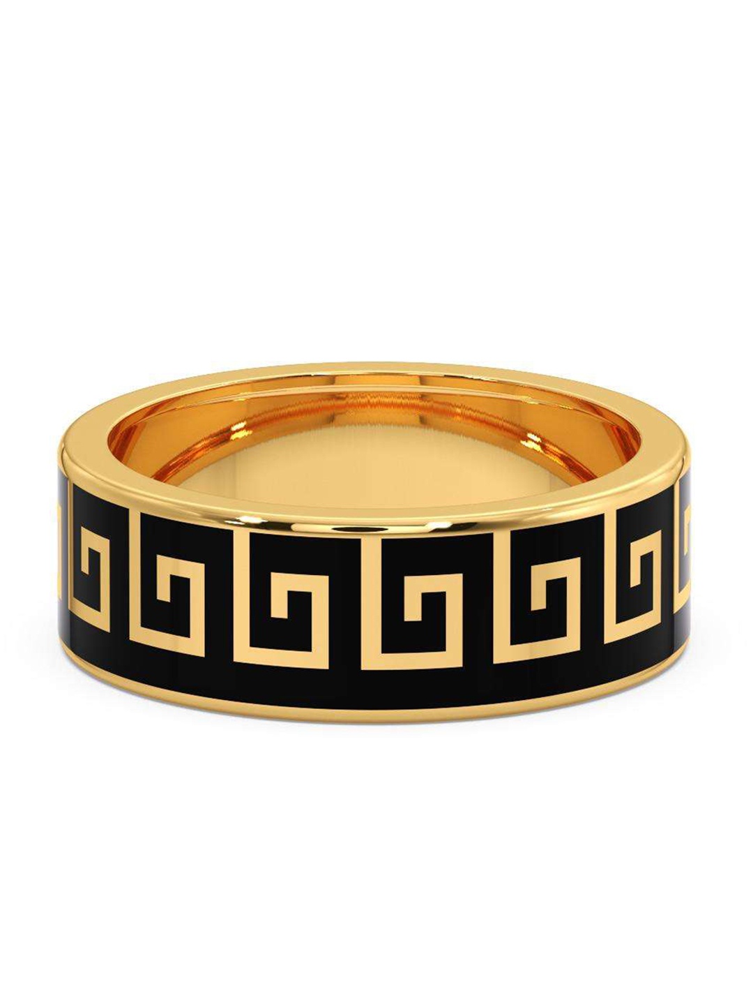 

CANDERE A KALYAN JEWELLERS COMPANY Men 18KT BIS Hallmark Gold Finger Ring- 4.48 g