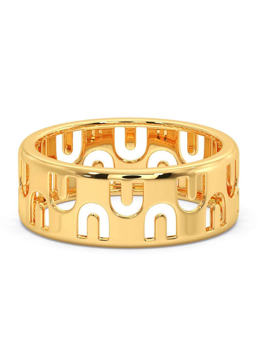 

CANDERE A KALYAN JEWELLERS COMPANY Men 14KT Gold Ring 3.62 g