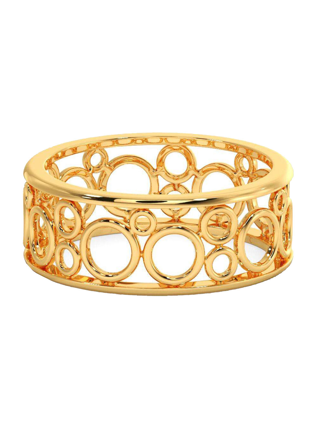 

CANDERE A KALYAN JEWELLERS COMPANY Men 18KT Gold Ring 3.47 g