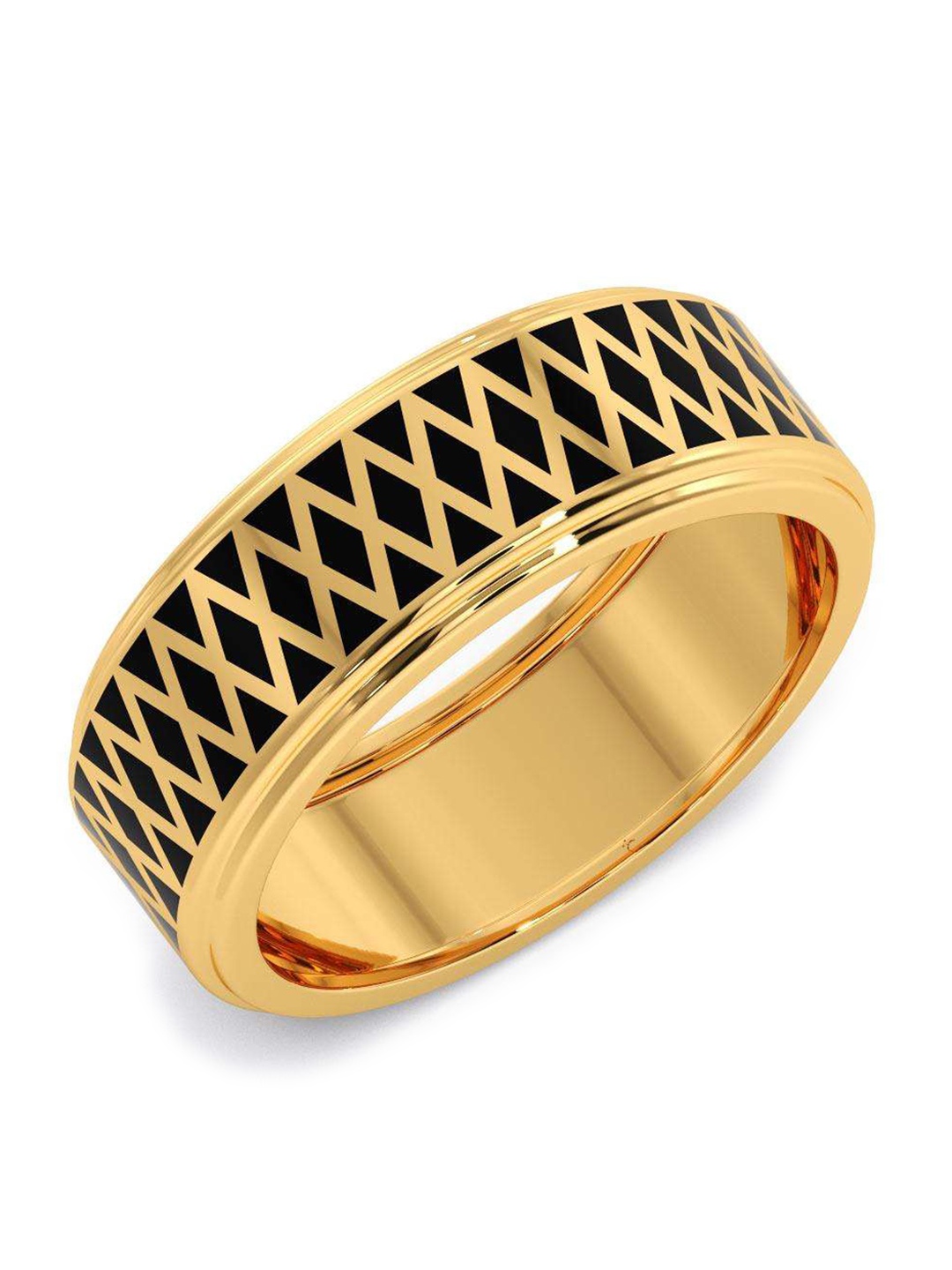 

CANDERE A KALYAN JEWELLERS COMPANY Men 14KT BIS Hallmark Gold Finger Ring - 4.88 g