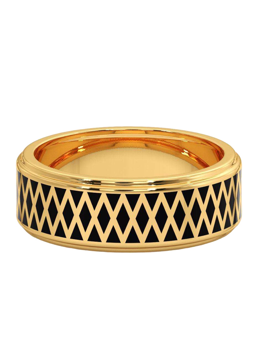 

CANDERE A KALYAN JEWELLERS COMPANY Men 18KT Gold Ring -5.48 g