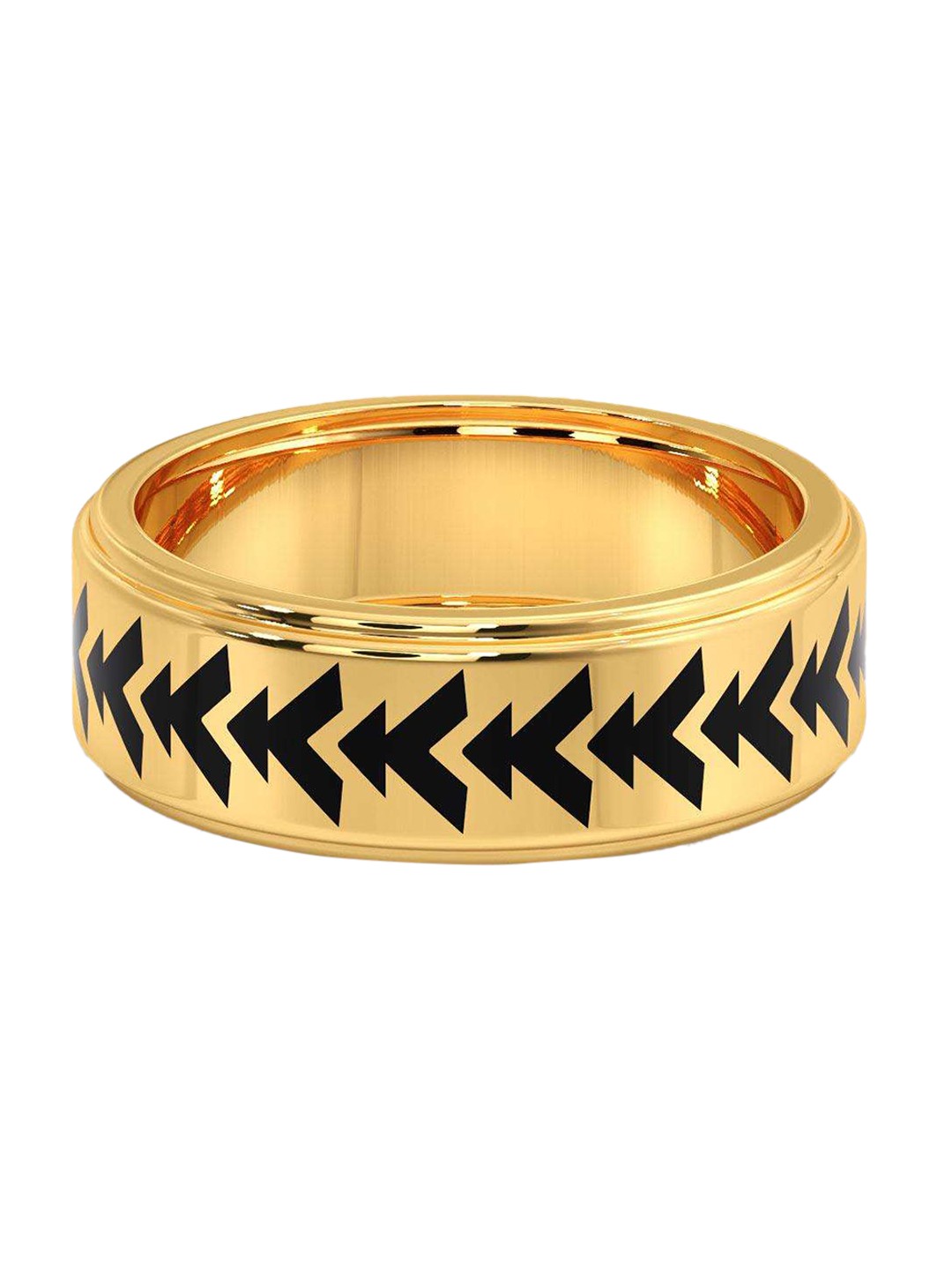 

CANDERE A KALYAN JEWELLERS COMPANY Men 14KT Gold Ring 3.89 g