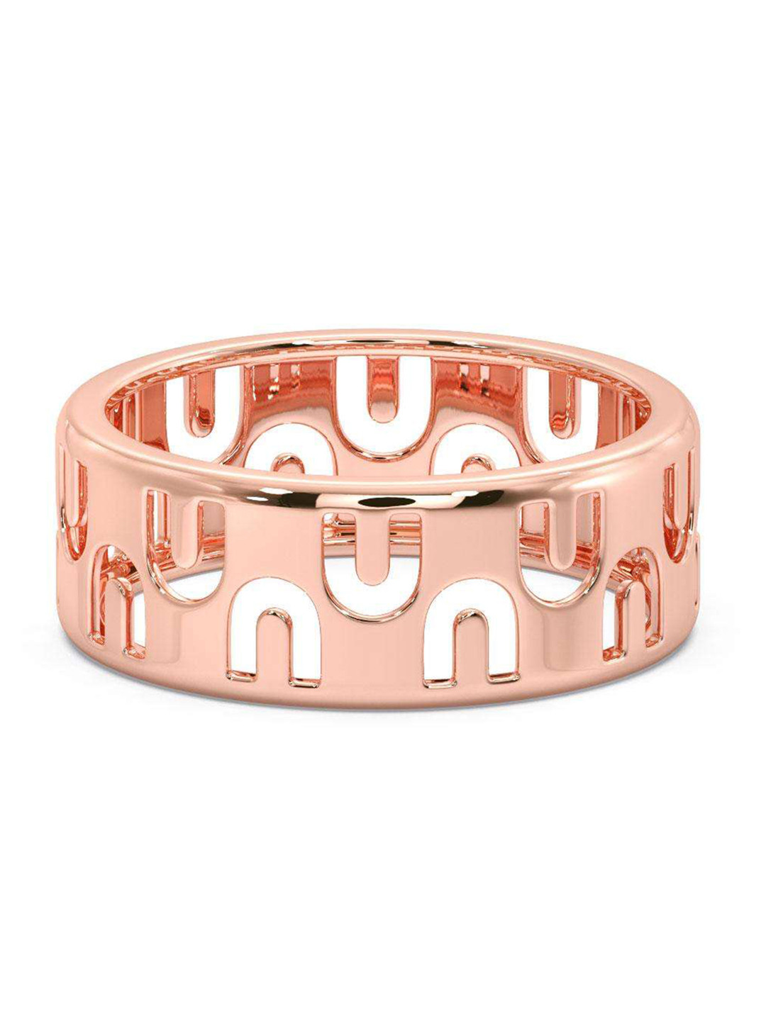 

CANDERE A KALYAN JEWELLERS COMPANY Men 18KT Rose Gold Ring - 4.04 g