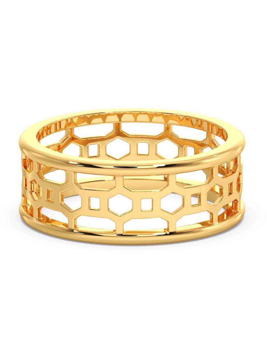 

CANDERE A KALYAN JEWELLERS COMPANY Men 18KT Gold Ring - 3.93 g