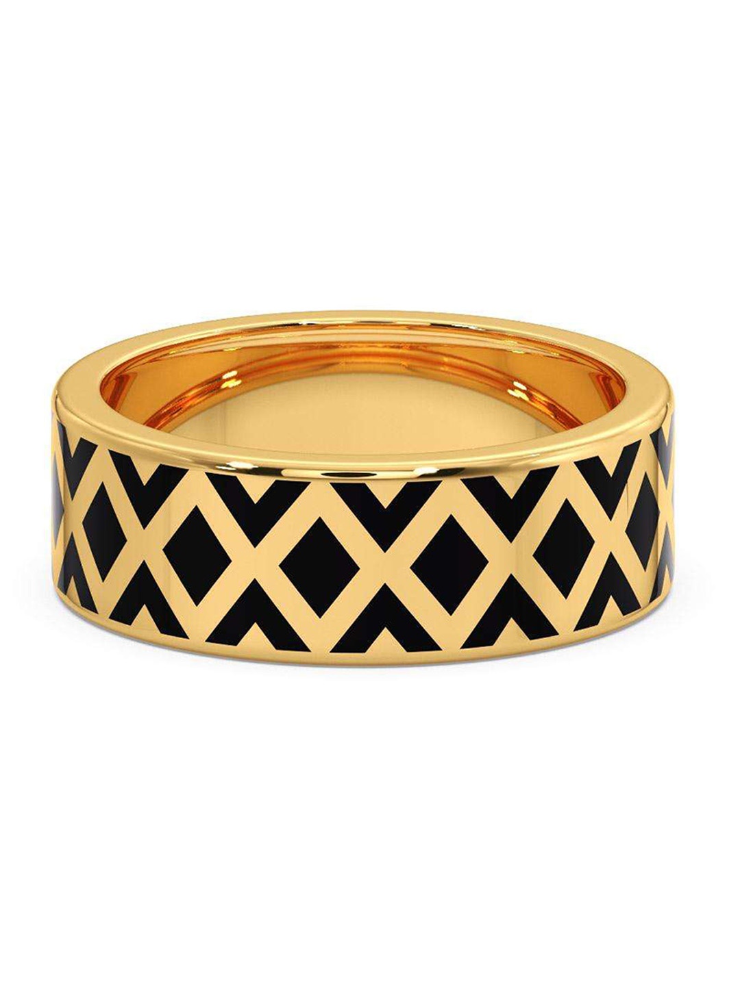 

CANDERE A KALYAN JEWELLERS COMPANY Men 14KT Gold Ring-4.04gm