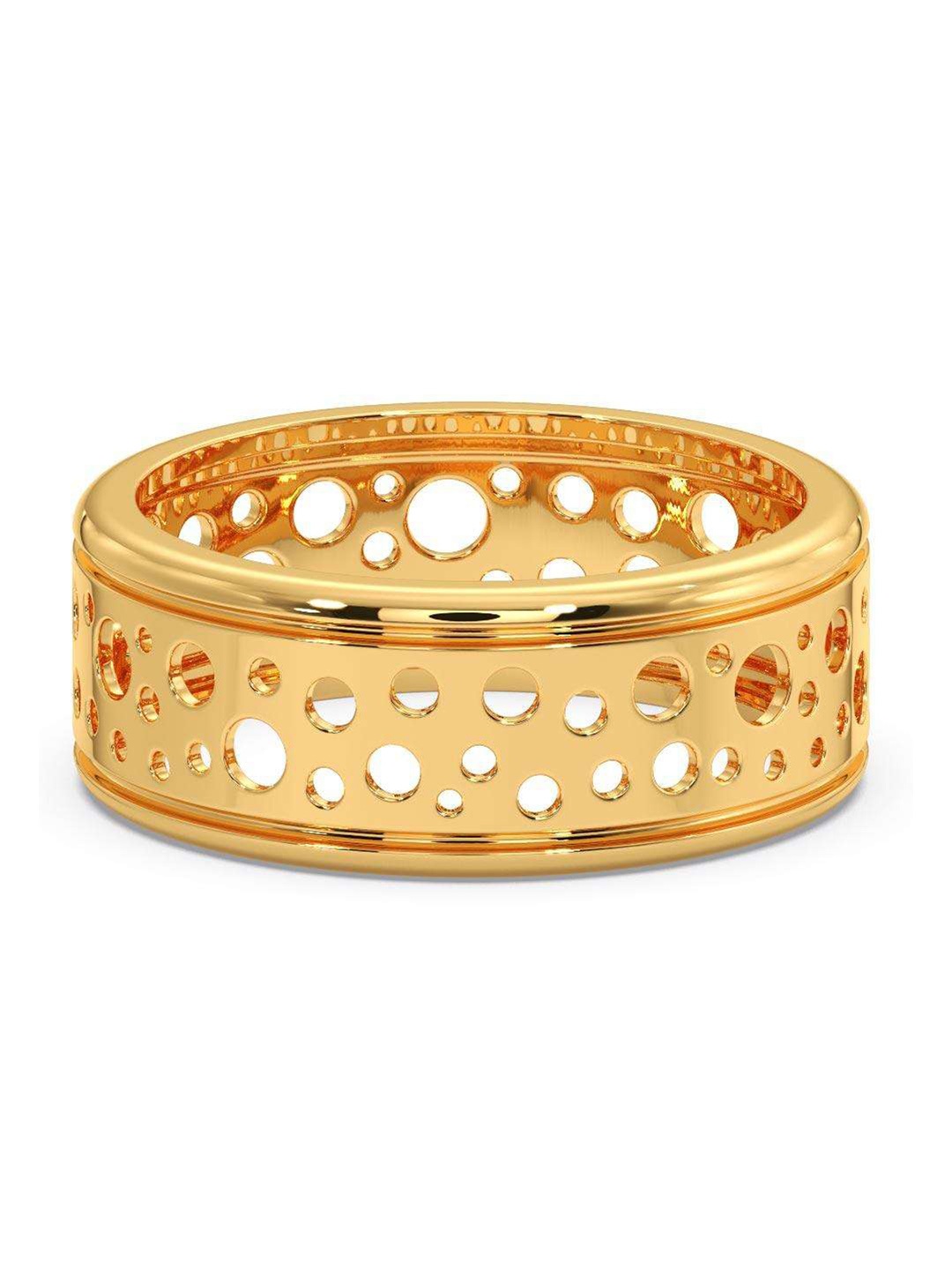 

CANDERE A KALYAN JEWELLERS COMPANY Men 14KT Gold Ring- 4.1 g