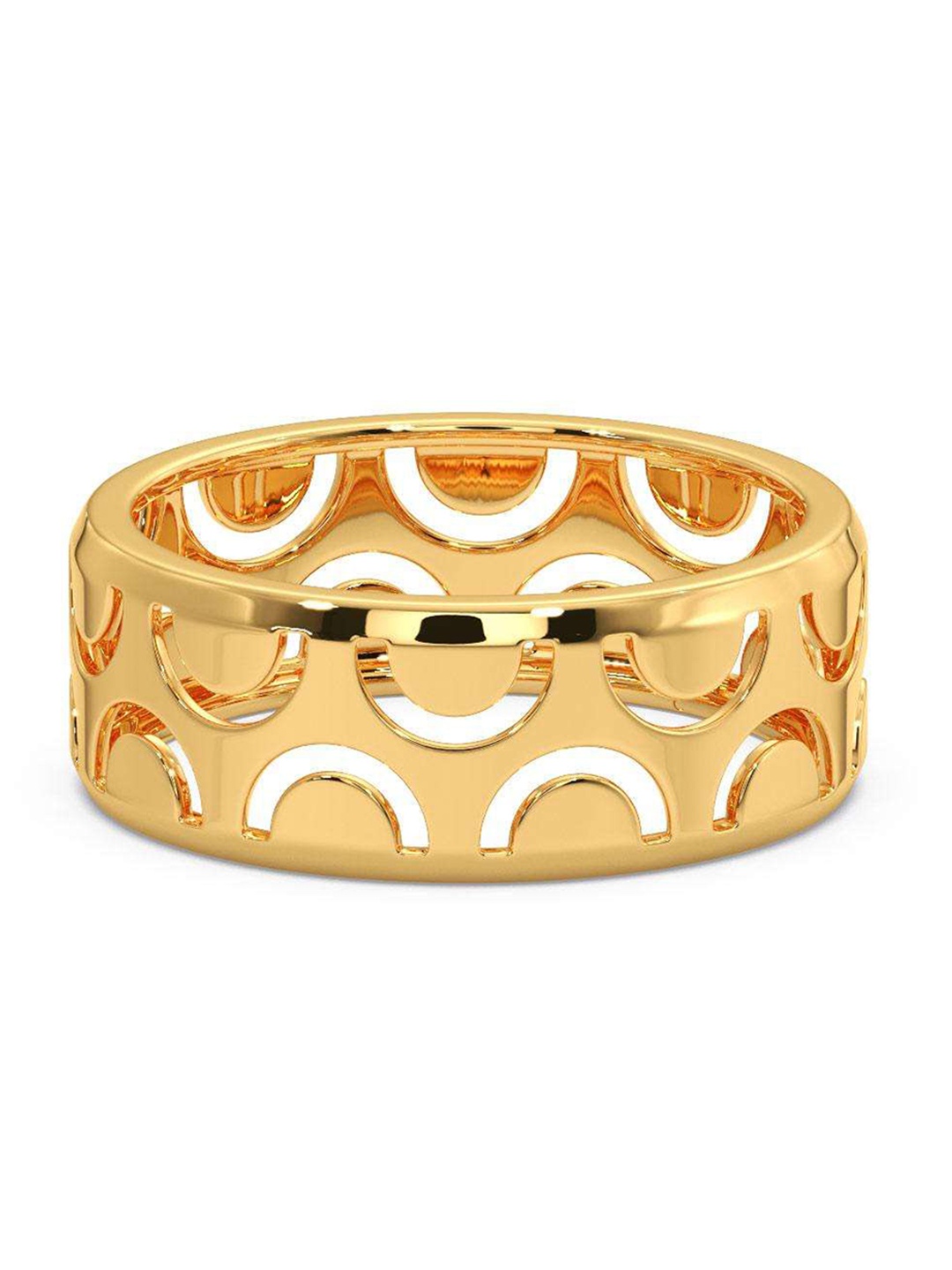 

CANDERE A KALYAN JEWELLERS COMPANY Men 18KT Gold Ring 3.99 g
