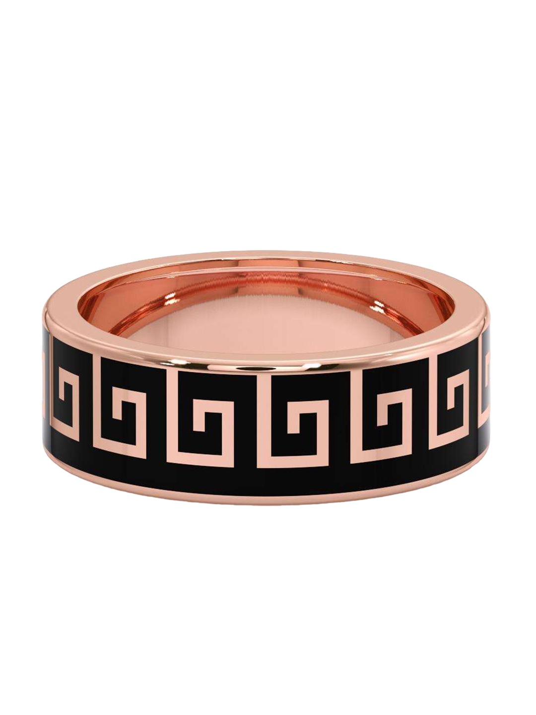 

CANDERE A KALYAN JEWELLERS COMPANY Men 18KT Rose Gold Ring-5.04gm