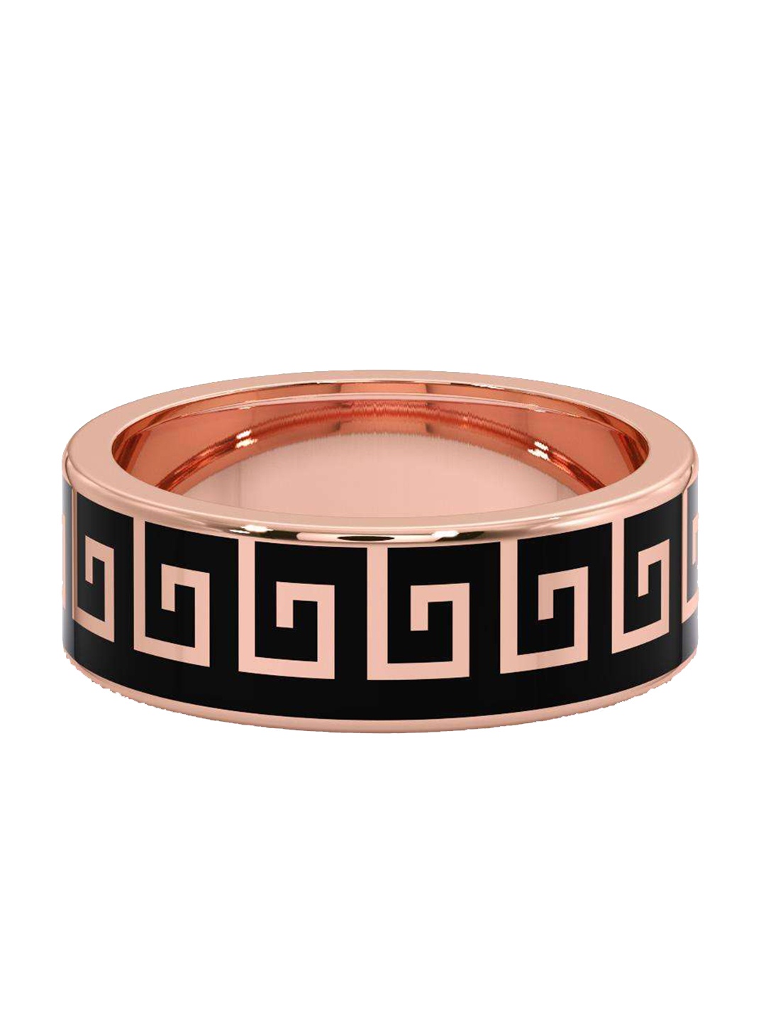 

CANDERE A KALYAN JEWELLERS COMPANY Men 14KT Rose Gold Ring-3.52gm