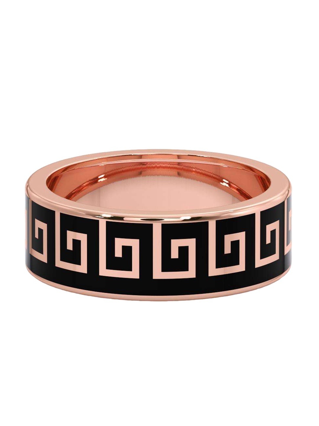 

CANDERE A KALYAN JEWELLERS COMPANY Men 14KT Rose Gold Ring 4.41 g