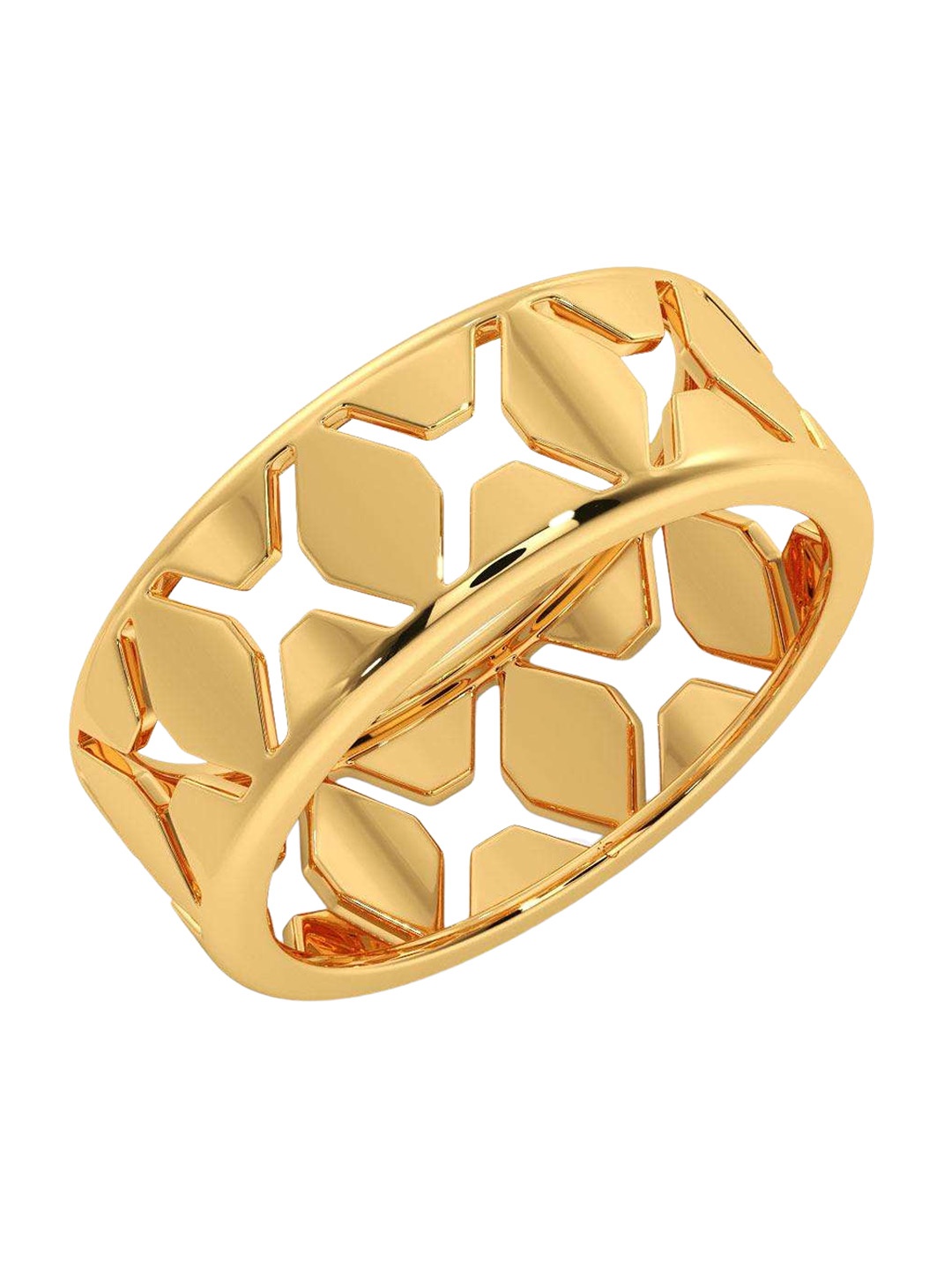 

CANDERE A KALYAN JEWELLERS COMPANY Men 18KT Gold Ring-5.42gm